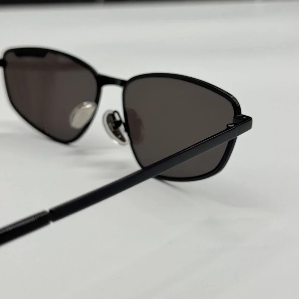 NEW BALENCIAGA BB0277S 001 UNISEX BLACK SUNGLASSES